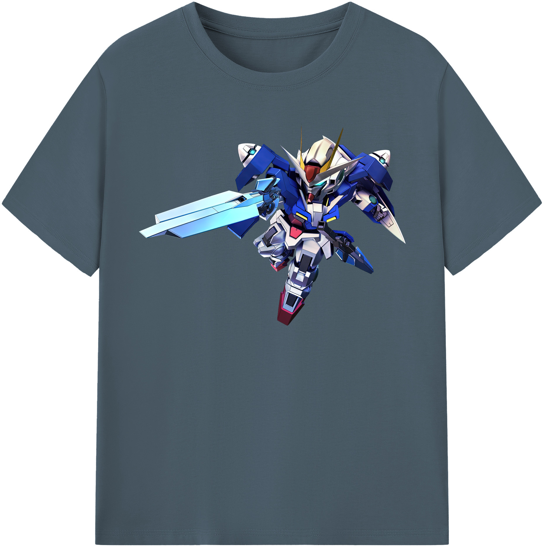 （画像用） 機動戦士ガンダム Mobile Suit Gundam 綿100％半袖Tシャツ（フロントプリント）